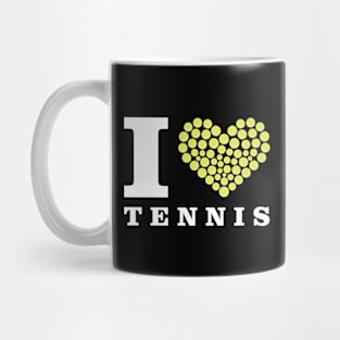 I Love Tennis Mug